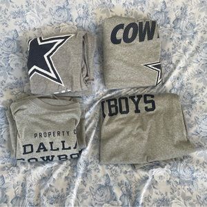 Dallas Cowboys Nike Tees Lot of 4 3XL Dallas Cowboys Nike Tees 3 Dri Fit T Shirt